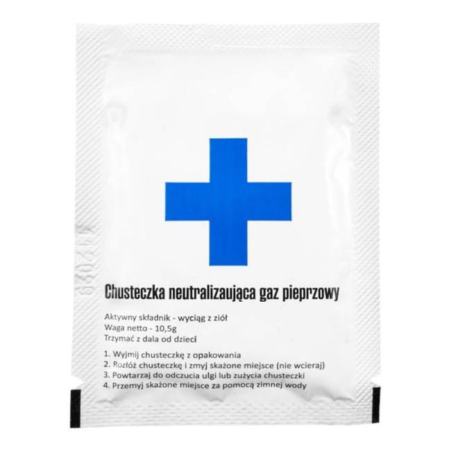 BORSGÁZ SEMLEGESÍTŐ KENDŐ, 1 DB. - PEPPER SPRAY DIVISION