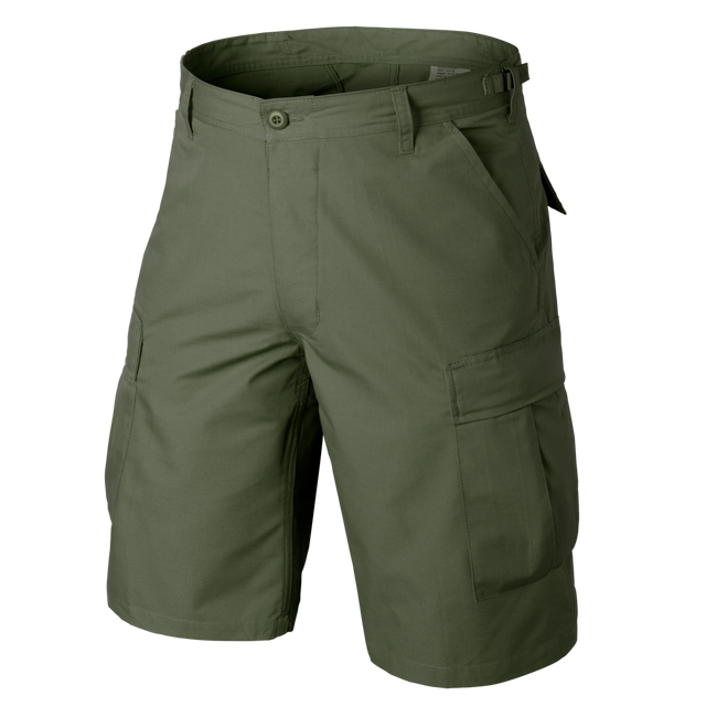 BDU SHORTS, BERMUDAS - COTTON RIPSTOP - Helikon-Tex® - OLIVE GREEN