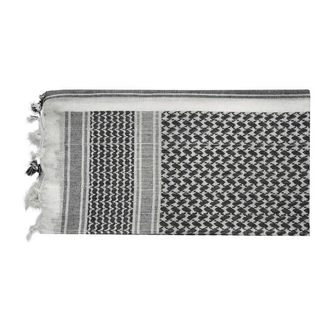 SHEMAGH SÁL - FEHÉR/FEKETE - M-TAC