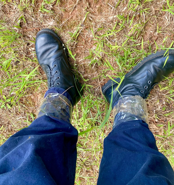 Béleletlen harci bakancs – Új talppal – Osztrák hadsereg katonai feleslegből – Fekete – Használt