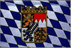 ZÁSZLÓ (61 x91) cm A SZŐLŐSZERELÉSBEN BAVARIA HERALDRY