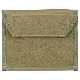 Chest Pouch w/velcro, "Molle", coyote