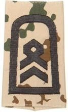 EMBLÉMA - GERMAN ARMY TROPICAL CAMO/BLACK SHOULDER LOOPS ´STABSFELDWEBEL´