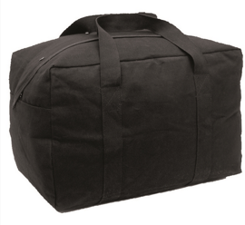 US COTTON PARACHUTE CARGO BAG - Mil-Tec® - BLACK