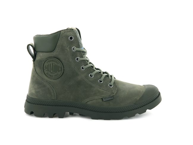 Boots - Palladium - PAMPA CUFF WP LUX OLIVE