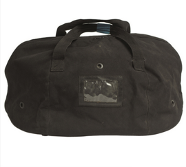 German Black Helmet Bag Used