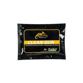 CLEAN GUN WEAPON CLEANING WIPES - BLACK
