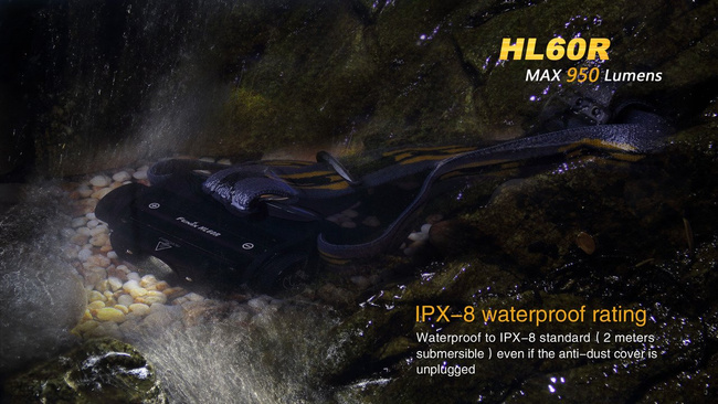 HEADLAMP - HL60R - FENIX® - BLACK