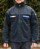 POLAR JACKET - CLASSIC ARMY - HELIKON TEX - NAVY BLUE - WITH EMBLEMS - JANDARMERY
