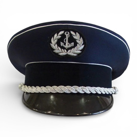 HHJ Cap - Hungarian Army Military Surplus - Blue - Like New