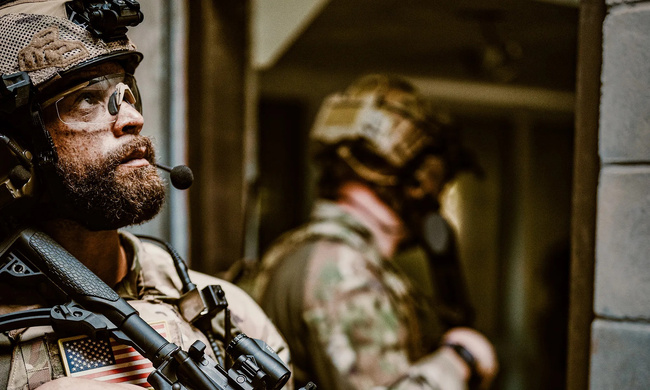 BALLISTIC SUNGLASSES - SABER ADVANCED - WILEY X - GREY/CLEAR/LIGHT RUST - Frame Matte Tan 