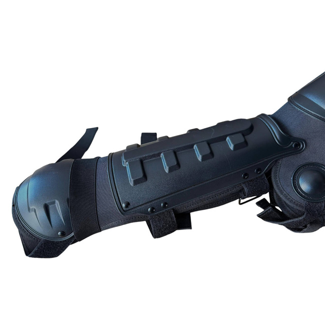 PÁR SÍPCSONT- ÉS TÉRDVÉDŐ - TILTAKOZÁS ELLENI - FEKETE - LECTER TACTICAL