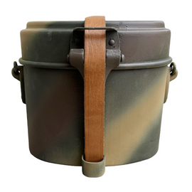 Német model WWII M31 ételdoboz - 3 szinu festett (Normandia) (REPRO)