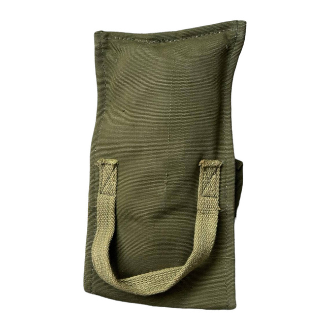 COVER WITH WEAPONS REPAIR KIT - GREEN OD - MILITARY SURPLUS ROMANIAN ARMY - LIKE NEW