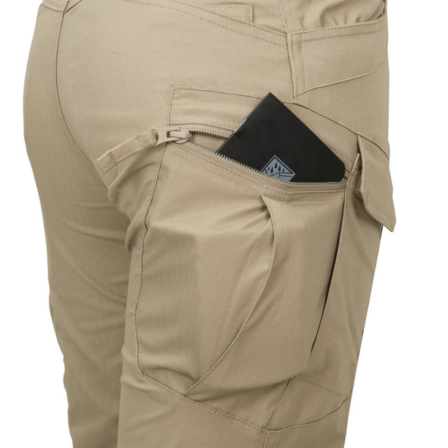 WOMEN'S URBAN TACTICAL PANTS® - UTP® - POLYCOTTON RIPSTOP - Helikon-Tex® - KHAKI