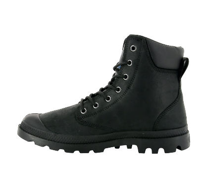 Bakancs - Palladium - PAMPA CUFF WP LUX FEKETE