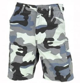 SHORT PANTS US SKYBLUE CAMO BERMUDA