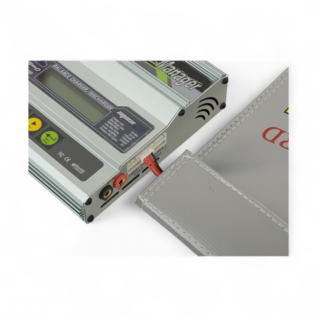 LiPo Guard 10x20 cm akkumulátorok töltésére szolgáló védőtok - Kicsi - IPower