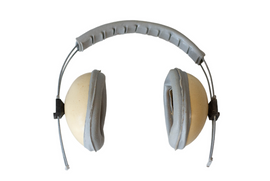 Antiphonic helmet different colors - like new - Romanian Military surplus