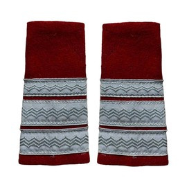 ALTISZTI RENDFOKOZAT, GYALOGSÁG, ZENE - ŐRNAGY SZAKASZ JEL NÉLKÜL, VÖRÖS VÁROS - KATONAI FELESLEG ROMÁN HADSEREG - HASZNÁLTAN