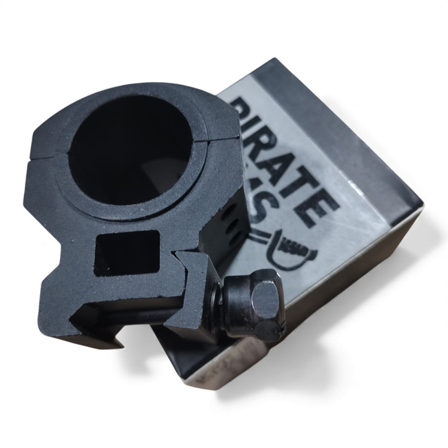 Alumínium szerelékgyűrű - 25,4 mm / 30 mm - Fekete - Pirate Arms (Steyr Precision)