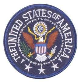 PATCH THE PRESIDENT OF THE UNITED STATES 85 MM DIAMETER