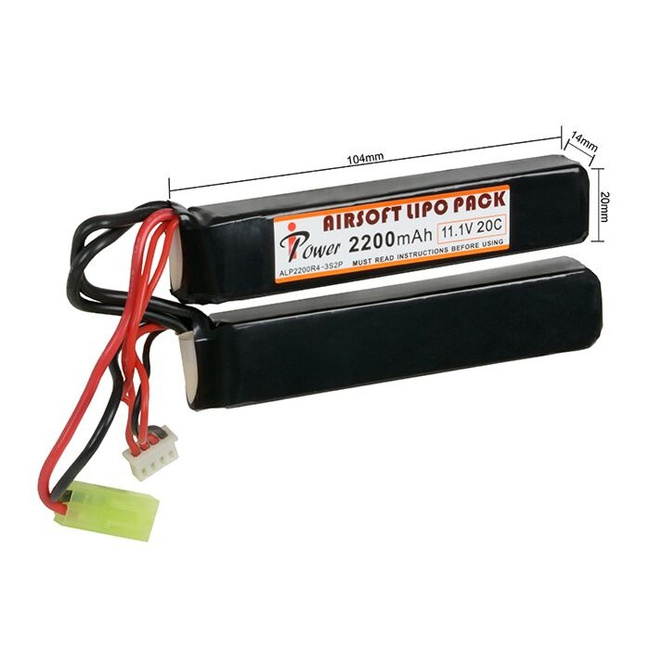 Li-Po Akkumulátor 11.1V / 2200mAh 20C - IPower