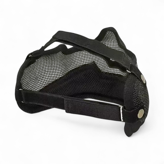 Big Steel V.2 Protective Mask - Black - WOSPORT