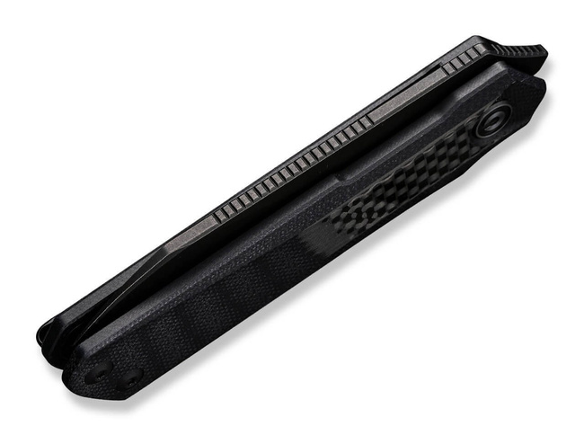 POCKET KNIFE KI-V PLUS TWILL CARBON G10 BLACK