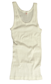 Classic white undershirt - Sizes 5-7- German army surplus - Like new
