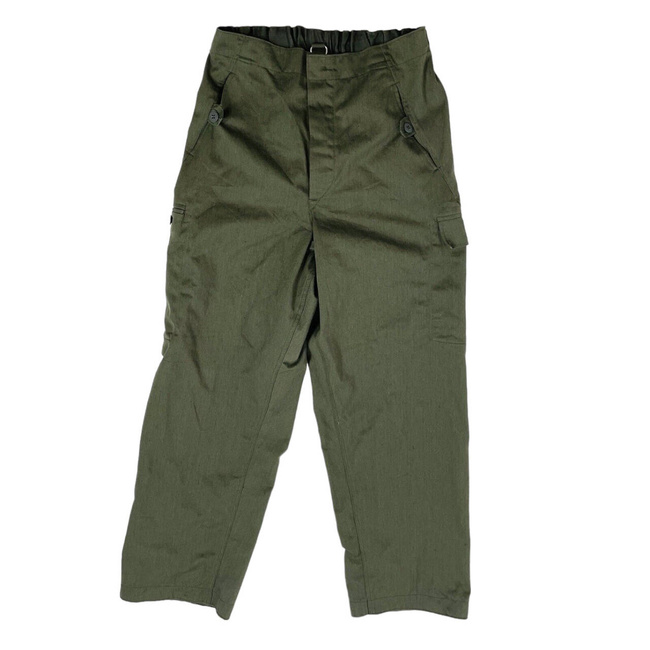 VINTAGE MDL M44 CARGO MUNKANADRÁG - 80-AS ÉVEK - UNISEX - 27" - OD ZÖLD - MILITARY SURPLUS NÉMET HADSEREG
