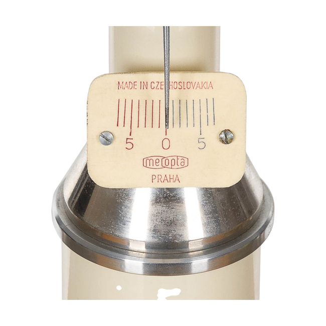 Pharmaceutical balance with weights - Military surplus from the Czechoslovakian army - Like new