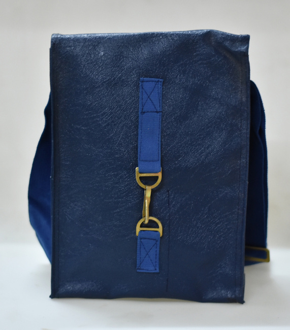 GÁZÁLARC TÁSKA (MCG) - KÉK - KATONAI TÖBBLET ROMÁN HADSEREG