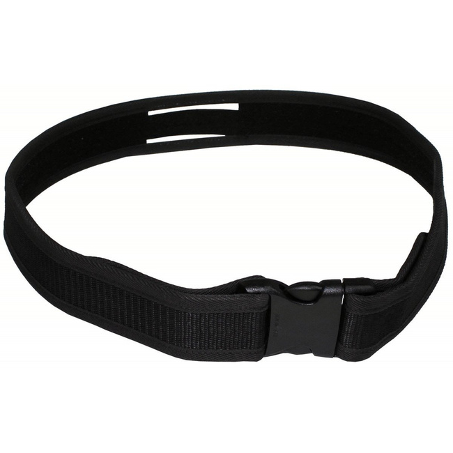 NYLON PISTOL BELT WITH PLASTIC BUCKLE - MILITARY SURPLUS FROM BRITISH ARMY - USED
