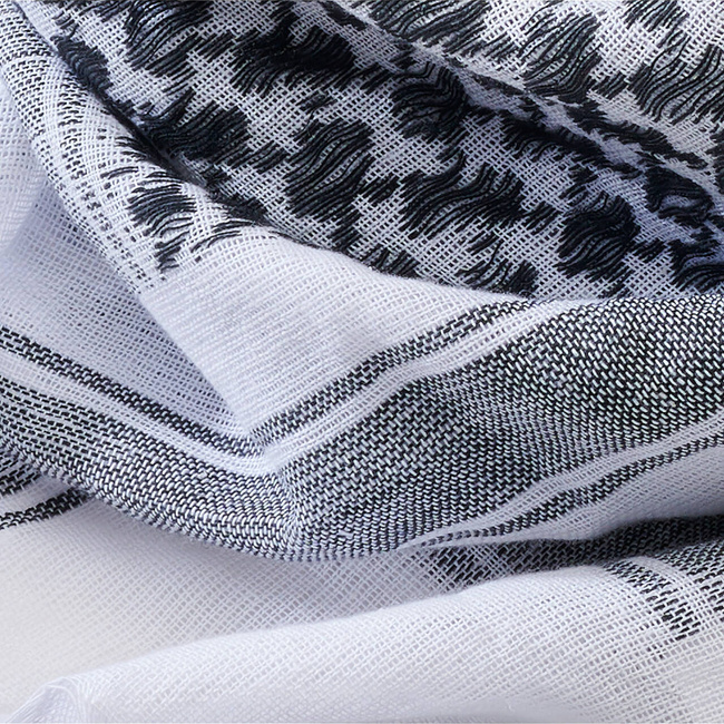 SHEMAGH SÁL - FEHER/FEKETE - BRANDIT