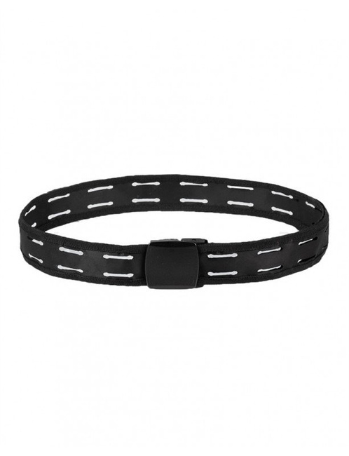 LÉZERVÁGOTT ÖV YKK® GYORSKIOLDÓ CSATTAL - Mil-Tec® - FEKETE