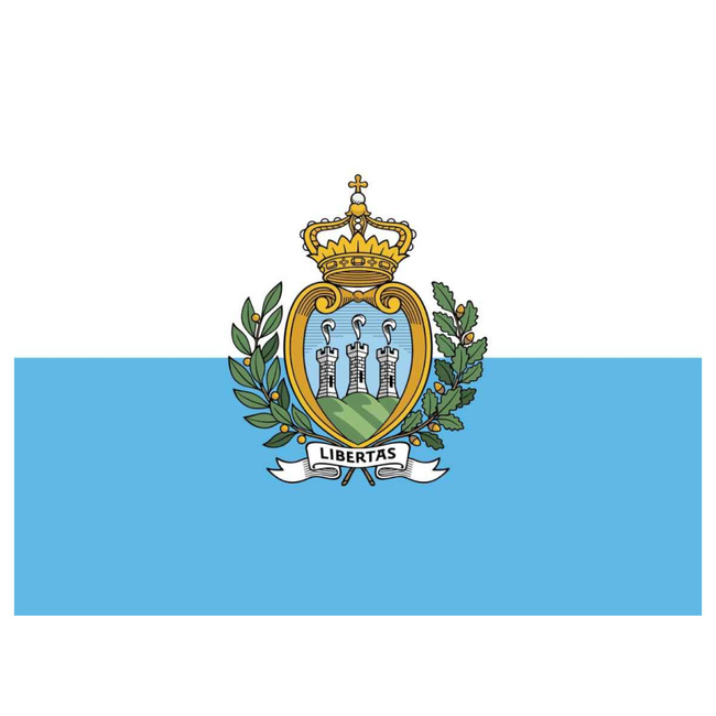 FLAG - 90 x 120 CM - SAN MARINO NEW