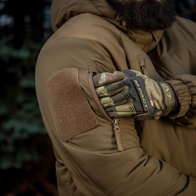 Téli kabát -20 Celsius-fokig - Alpha Gen.III Pro Primaloft - Coyote - M-Tac