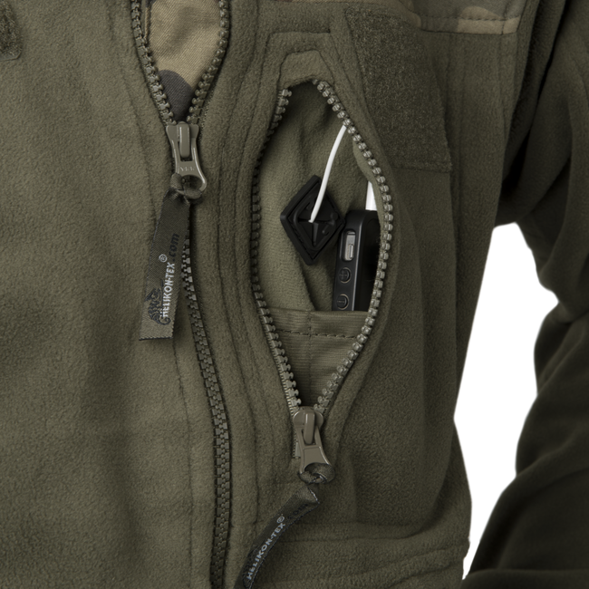 FLEECE DZSEKI - LENGYEL GYALOGSÁG - Helikon-Tex® - FEKETE