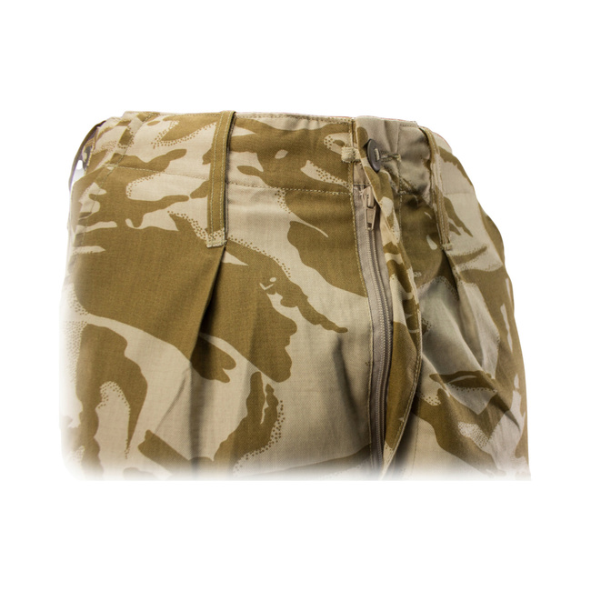 COMBAT PANTS - "TROPICAL" - DPM DESERT CAMO - MILITARY SURPLUS BRITISH ARMY - USED
