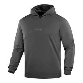Férfi kapucnis pulóver - Born By Revolution - Sötét szürke - M-Tac