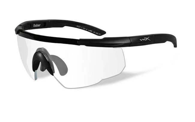 BALLISTIC SUNGLASSES - SABER  ADVANCED - WILEY X - CLEAR