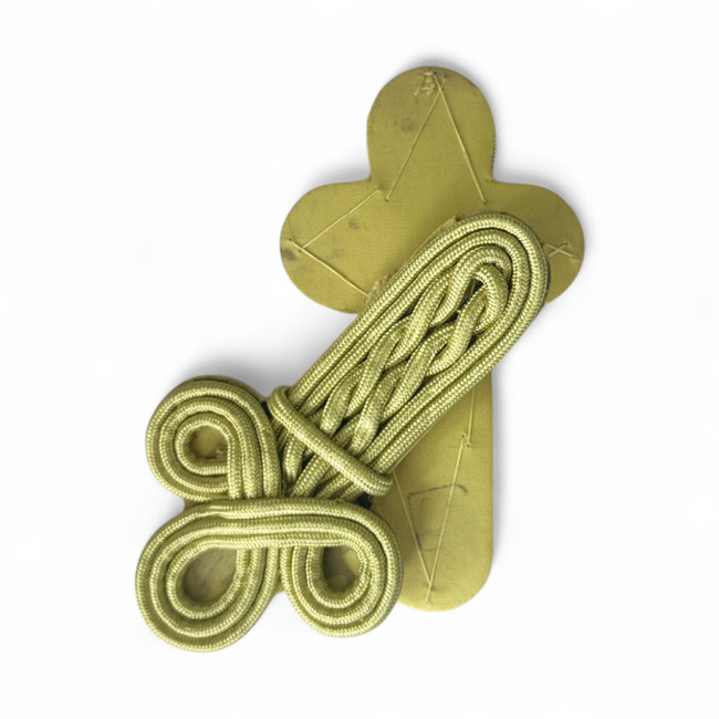 Ceremonial military ranks with braiding (set of 2) - RSR period - Military surplus from the Romanian Army