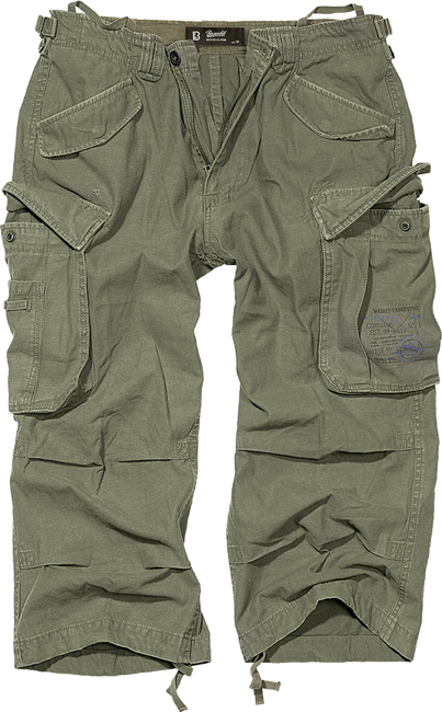 Industry ¾ pants - OLIVE