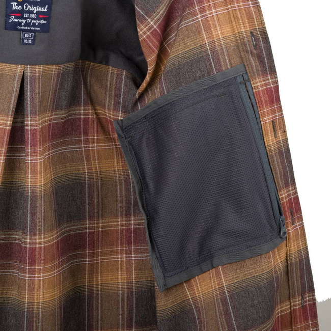 GREYMAN SHIRT - GRAPHITE PLAID - HELIKON