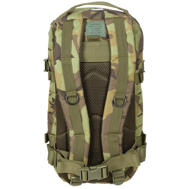 US BACKPACK "LASER" - M95 - CZ CAMO - MFH