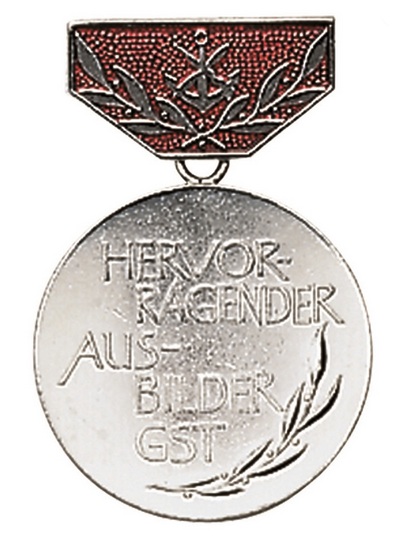 Silver ′Ausbilder′ Gst Medal