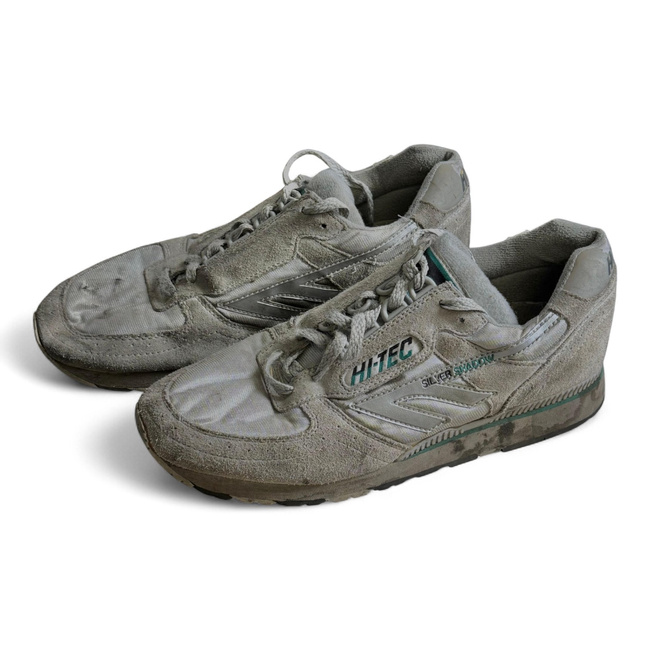 SPORTCIPŐ - HI TEC - SILVER SHADOW - KATONAI TÖBBLET BRIT HADSEREG - FEHÉR - HASZNÁLT