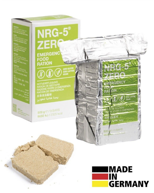 NRG-5 ZERO EMERGENCY ÉLELMISZER RATION