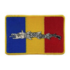 9,5 x 6,5 cm \ Tricolor \ Galben